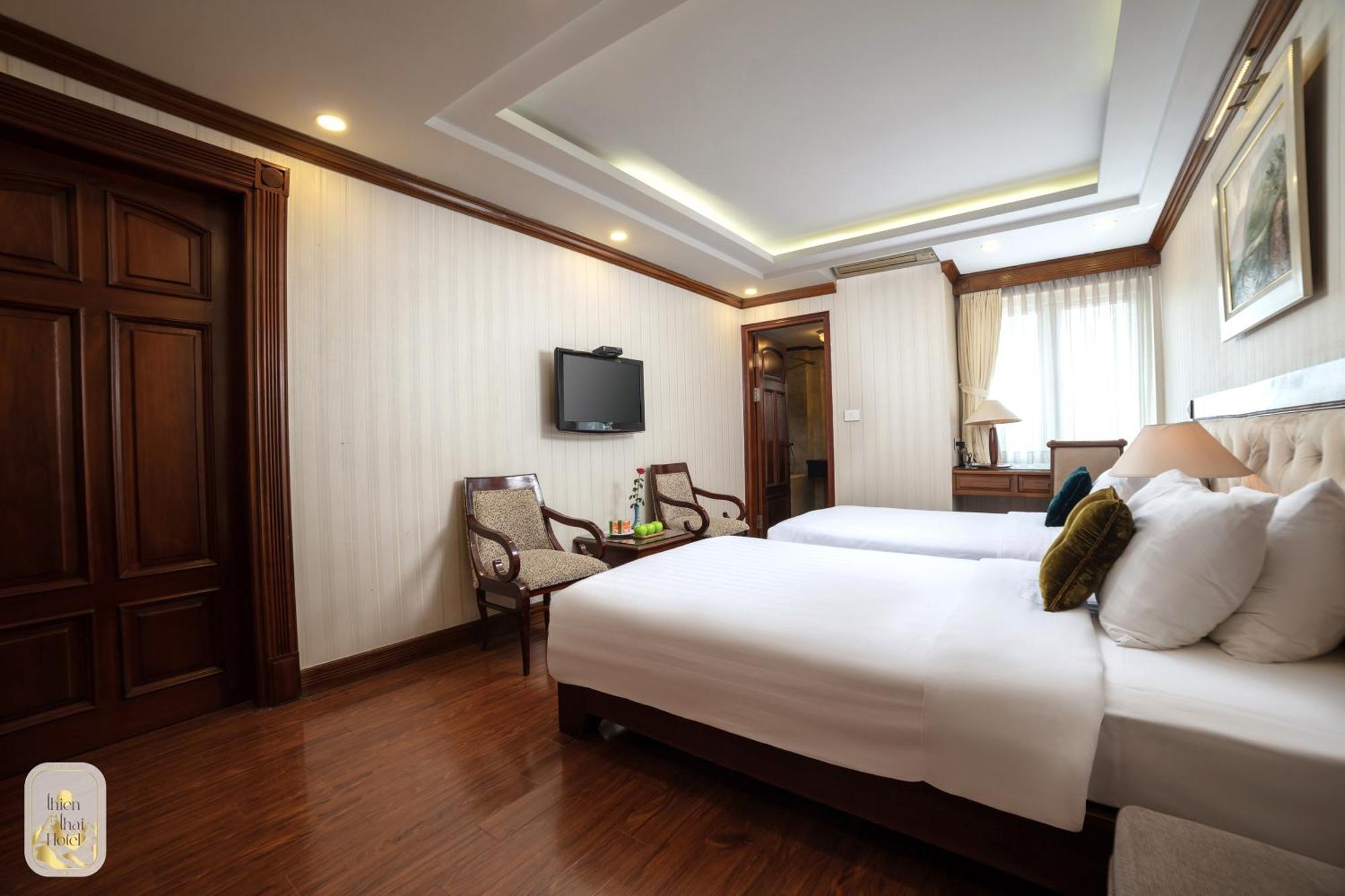Thien Thai Hotel & Spa Hanoj Pokoj fotografie