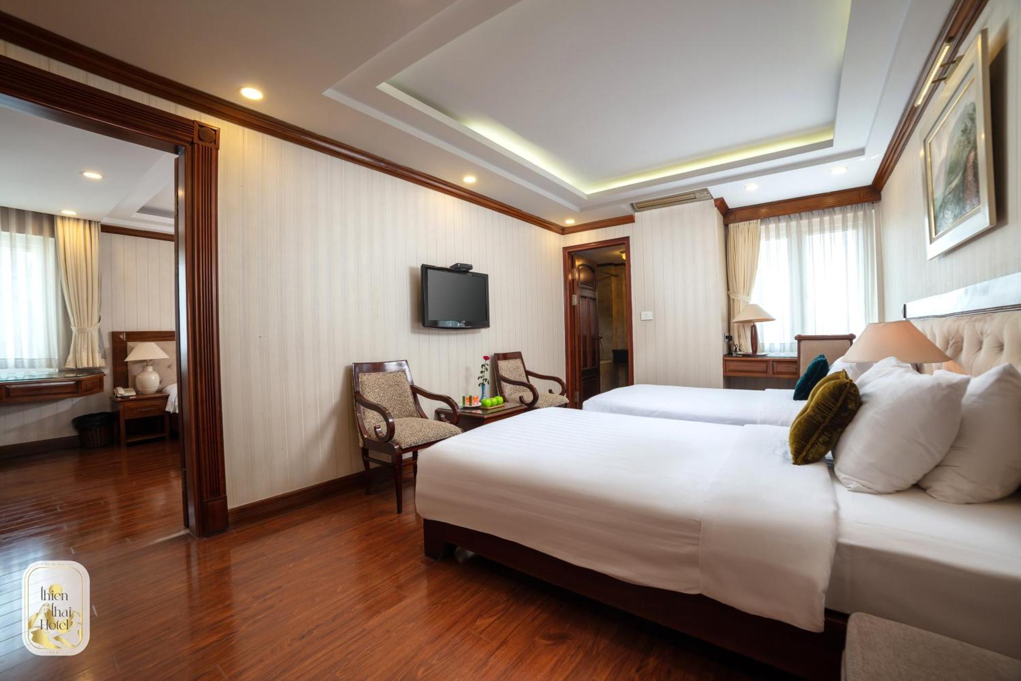 Thien Thai Hotel & Spa Hanoj Pokoj fotografie