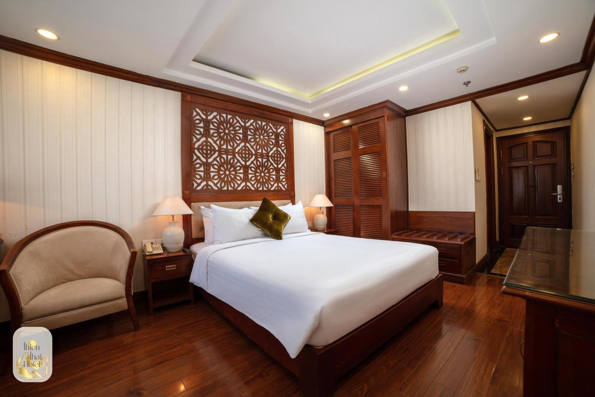 Thien Thai Hotel & Spa Hanoj Pokoj fotografie
