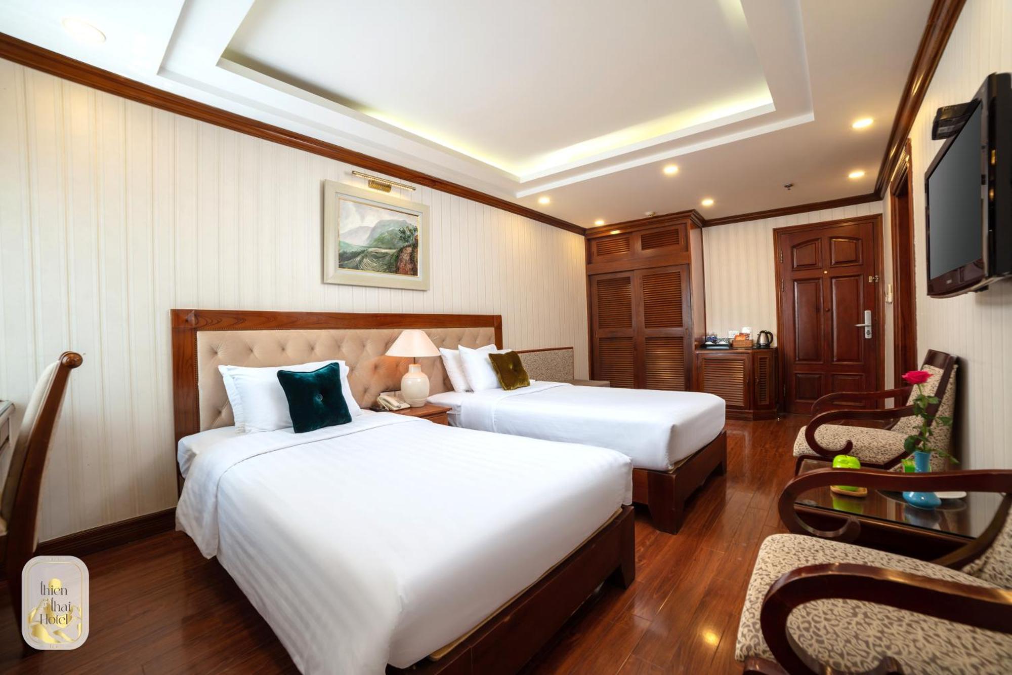 Thien Thai Hotel & Spa Hanoj Pokoj fotografie