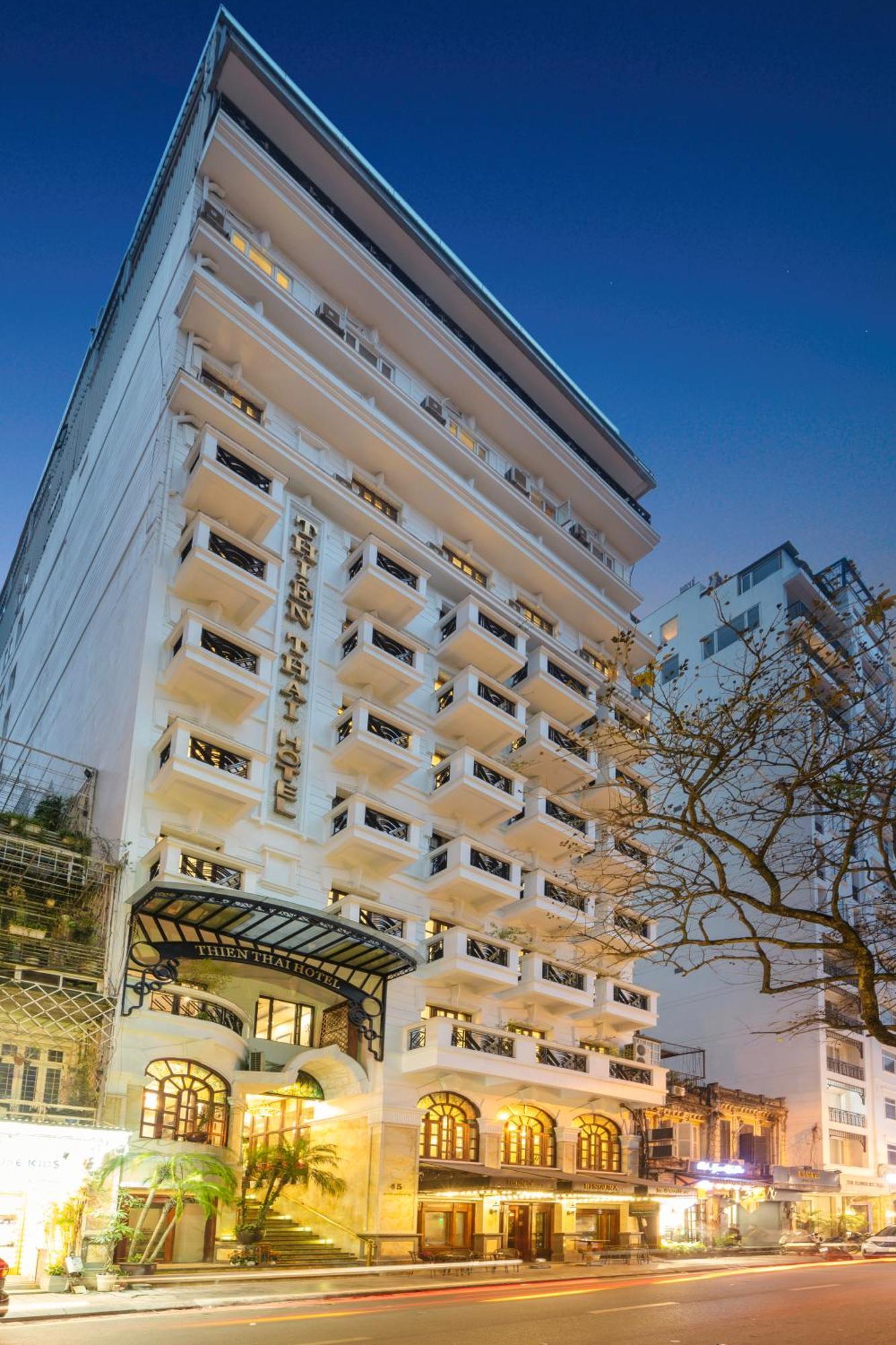 Thien Thai Hotel & Spa Hanoj Exteriér fotografie
